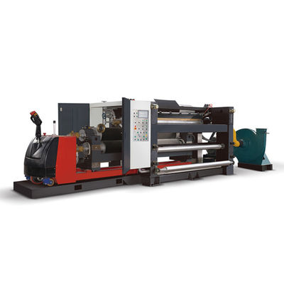 120m/Min Corrugated Board Production Line , 380V Cassette Corrugated Single Facer Machine