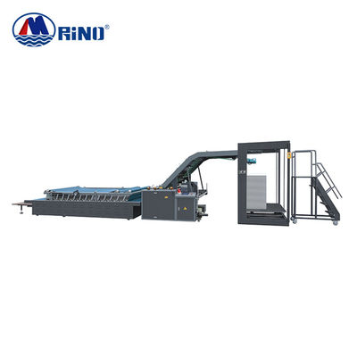 1500×1250mm Cardboard Laminating Machine , 6.5kw Semi Auto Paper Board Lamination Machine