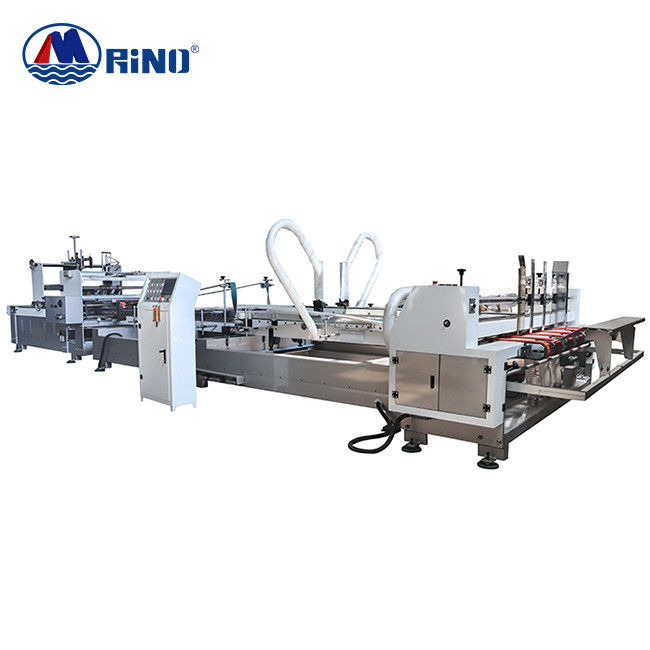 200 M/Min Automatic Folder Gluer Stitcher Machine For Carton Box